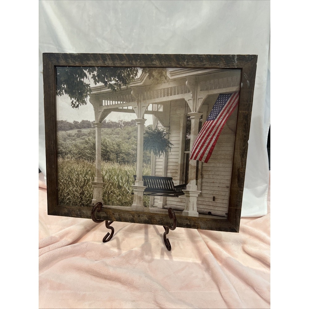 John Rossini‎ Fall is in the Air Country Farm  Art Print 21.5 x 17.5